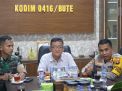 Dandim 0416/Bute Pimpin Rapat Persiapan Kunjungan Ibu Presiden RI Sinta Nuriyah Wahid ke Milad Diniyyah Al-Azhar ke-47