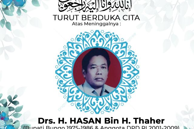 Innalilahi, H Hasan Wafat Keluarga Besar Diniyyah Al-Azhar Berduka