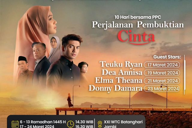 Diniyyah Al-Azhar Jambi Gelar Non Fiksi Film Perjalanan Pembuktian Cinta