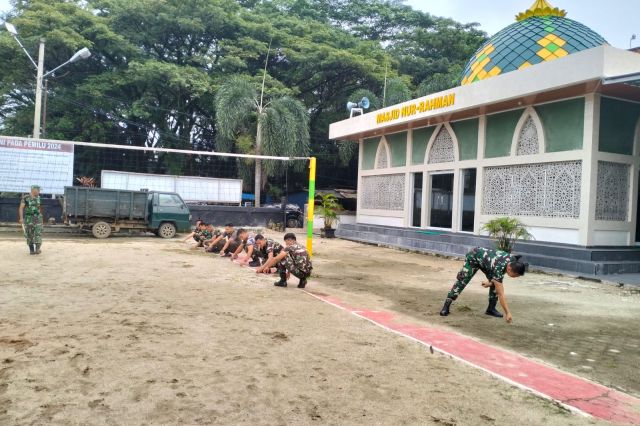 Dandim Bute Instruksikan Kerja Bakti Anggota TNI di Mako